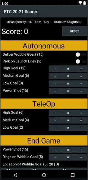 Play FTC Ultimate Goal Scorer  and enjoy FTC Ultimate Goal Scorer with UptoPlay