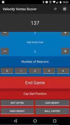 Play FTC Velocity Vortex Scorer