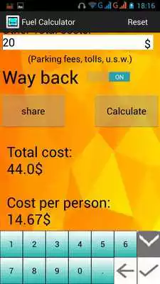 Play Fuel Calculator