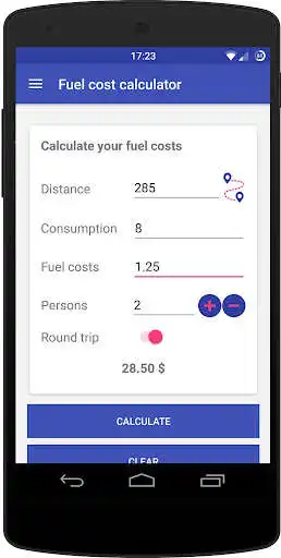 Play Fuel Cost Calculator as an online game Fuel Cost Calculator with UptoPlay
