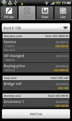 Play FuelLog - Car Management as an online game FuelLog - Car Management with UptoPlay