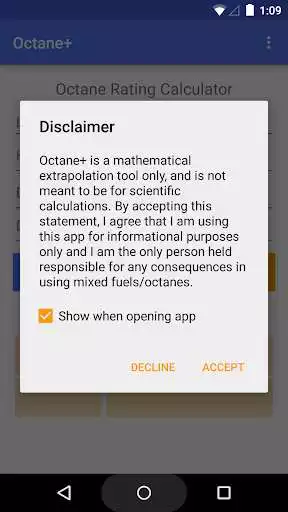 Play Fuel Octane Calculator Octane+