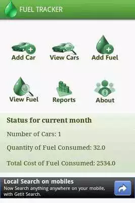 Play Fuel Usage Tracker Free