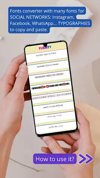 Play Fuenty - FONTS FOR IG  FB  and enjoy Fuenty - FONTS FOR IG  FB with UptoPlay