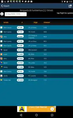 Play Fuerteventura Airport (FUE) Flight Tracker