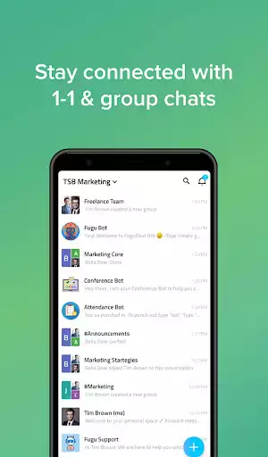 Play Fugu -Team chat  Collaboration App  and enjoy Fugu -Team chat  Collaboration App with UptoPlay
