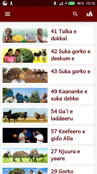 Play Fulfulde Taali men Contes vol 3  and enjoy Fulfulde Taali men Contes vol 3 with UptoPlay