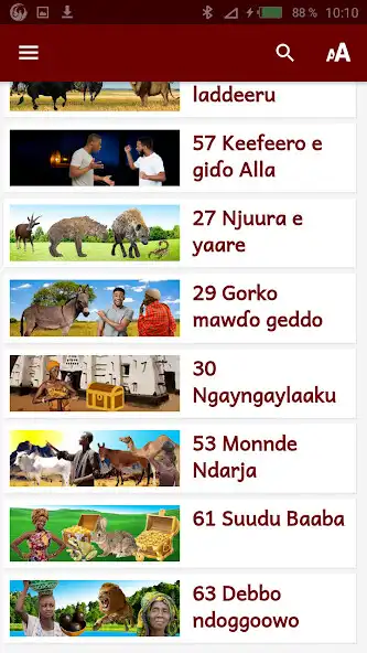 Play Fulfulde Taali men Contes vol 3 as an online game Fulfulde Taali men Contes vol 3 with UptoPlay