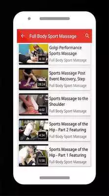 Play Full Body Sport Massage