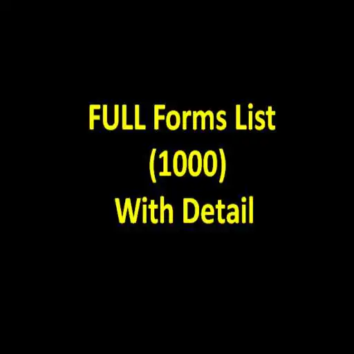 Play Full Forms ( 1000 ) APK