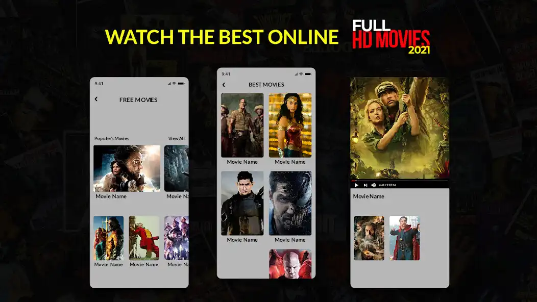 Play Full HD Movies: King Movies as an online game Full HD Movies: King Movies with UptoPlay