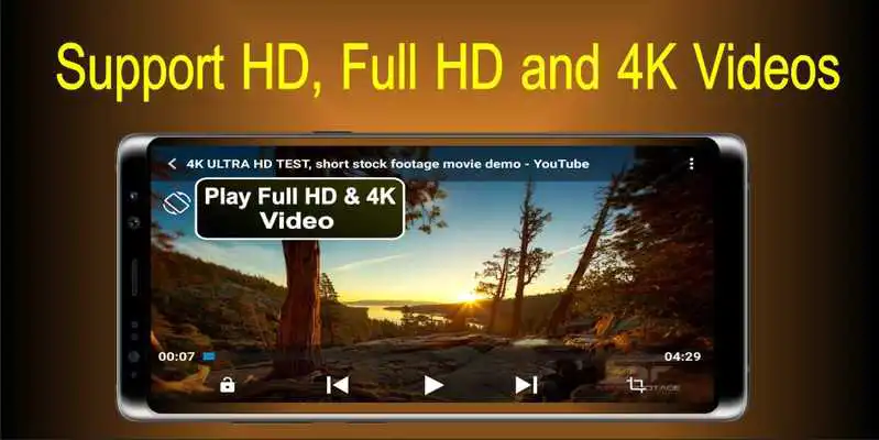 Play Full Hd Video Player new - Play 4K Video