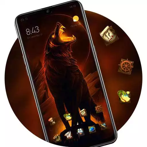 Play Full moon night theme howling the wolf king APK