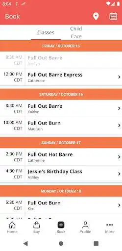 Play Full Out Barre as an online game Full Out Barre with UptoPlay