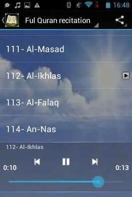 Play Full Quran MP3