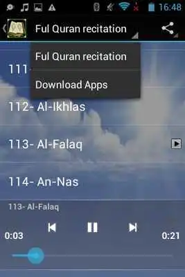Play Full Quran MP3