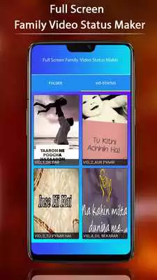 Play FullScreen Family Video Status Maker - 30 Sec