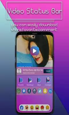Play Full Screen Video Status - Video Status Bar
