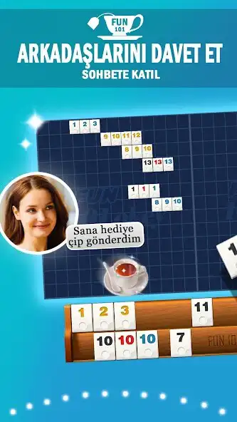 Play Fun 101 Okey®  and enjoy Fun 101 Okey® with UptoPlay