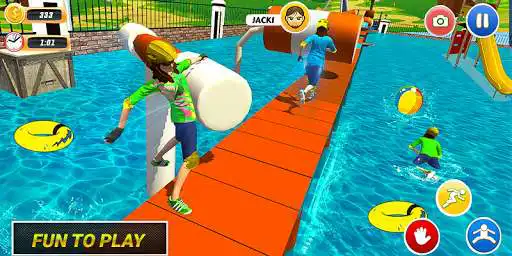 Play Fun Adventure Race Run 3D as an online game Fun Adventure Race Run 3D with UptoPlay