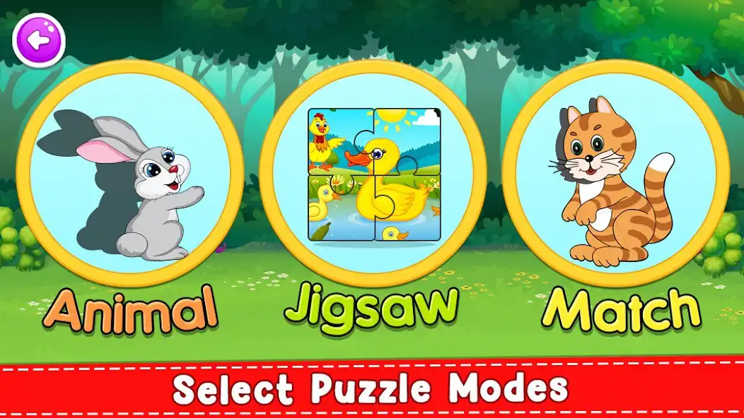 Play Fun Animal Puzzles for Kids as an online game Fun Animal Puzzles for Kids with UptoPlay