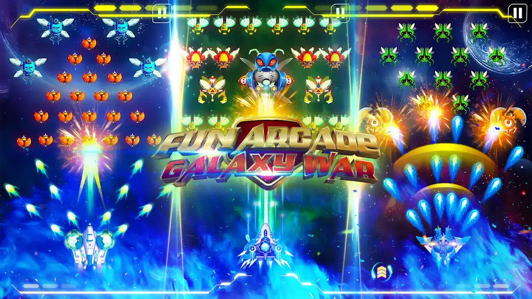 Play Fun Arcade Game: Galaxy War as an online game Fun Arcade Game: Galaxy War with UptoPlay
