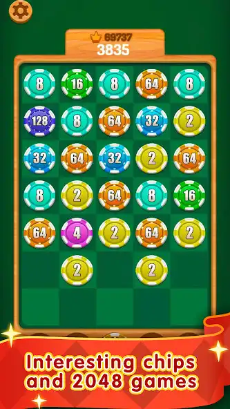 Play Fun Chips 2048  and enjoy Fun Chips 2048 with UptoPlay