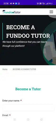 Play Fundoo Tutor as an online game Fundoo Tutor with UptoPlay