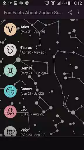 Play Fun Facts About Zodiac Signs