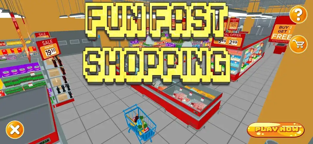 Play Fun Fast Shopping  and enjoy Fun Fast Shopping with UptoPlay