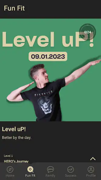 Play Fun Fit Flow as an online game Fun Fit Flow with UptoPlay