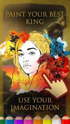 Play Fun Game-Of-Thrones Coloring Online Game