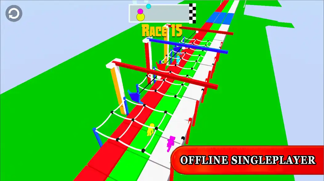 Play Fun Guy Race 3D  and enjoy Fun Guy Race 3D with UptoPlay