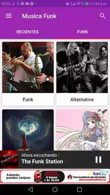 Play Funk music