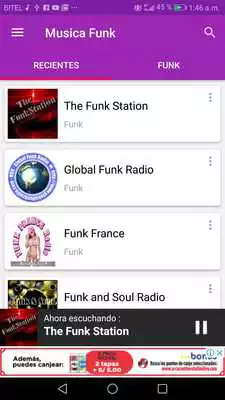 Play Funk music