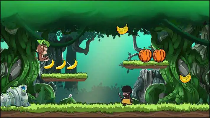 Play Funky monkey - Jungle the Monkey Run