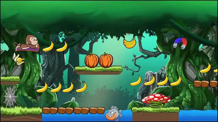 Play Funky monkey - Jungle the Monkey Run