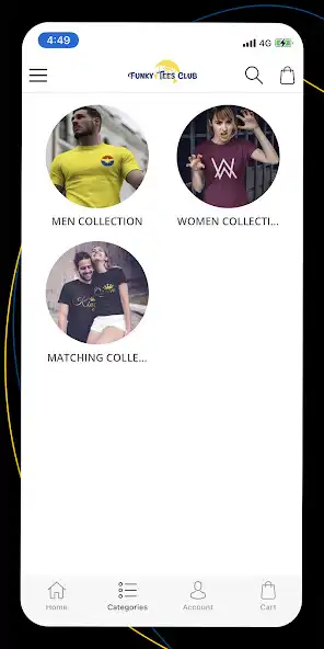 Play FunkyTeesClub- Online Shopping App for Men  Women as an online game FunkyTeesClub- Online Shopping App for Men  Women with UptoPlay