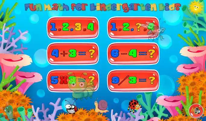 Fun Math For Kids Fun Math for Kindergarten Kids online game with UptoPlay