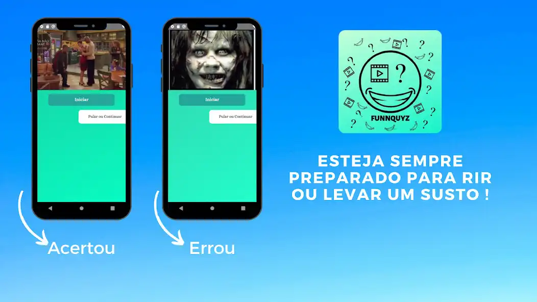 Play FunnQuyz - Quiz  Vídeos Engra as an online game FunnQuyz - Quiz  Vídeos Engra with UptoPlay