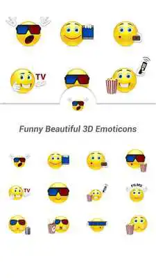 Play Funny Beautiful 3D Emoticons