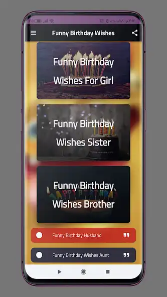 Play funny birthday wishes  and enjoy funny birthday wishes with UptoPlay