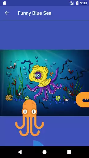 Play Funny Blue Sea as an online game Funny Blue Sea with UptoPlay