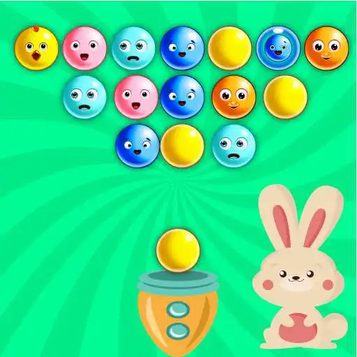 Run free android online Funny Bunny Bubble Shooter APK