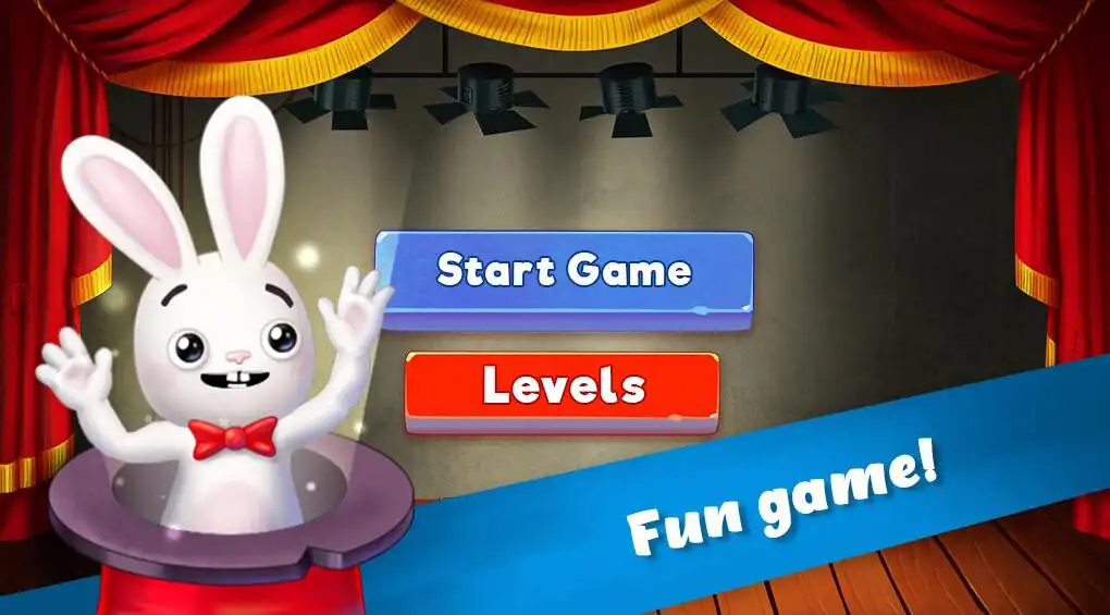 Play Funny Bunny Swipe Ball as an online game Funny Bunny Swipe Ball with UptoPlay