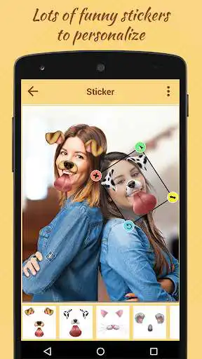 Play Funny Doggy Selfie Photo as an online game Funny Doggy Selfie Photo with UptoPlay