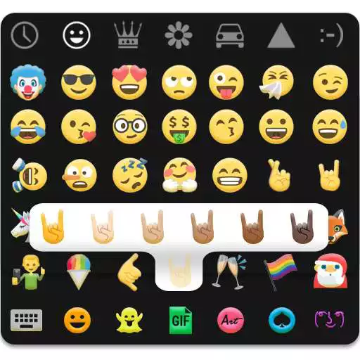 Free play online Funny Emoji for Emoji Keyboard APK