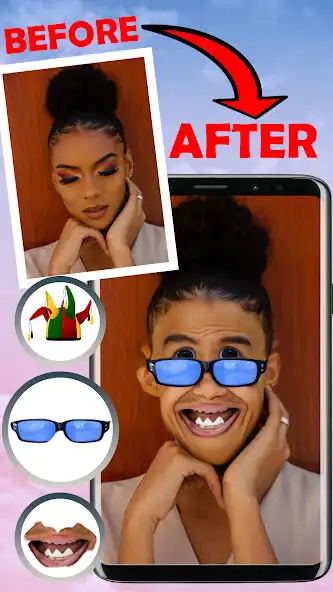 Play Funny Face Filters as an online game Funny Face Filters with UptoPlay