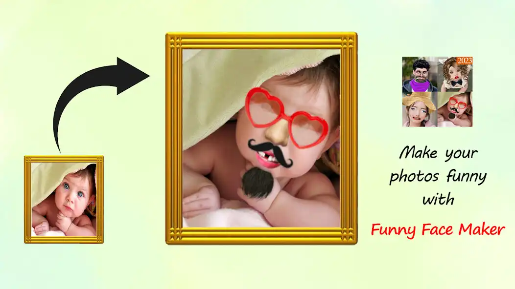 Play Funny Face Maker App  and enjoy Funny Face Maker App with UptoPlay