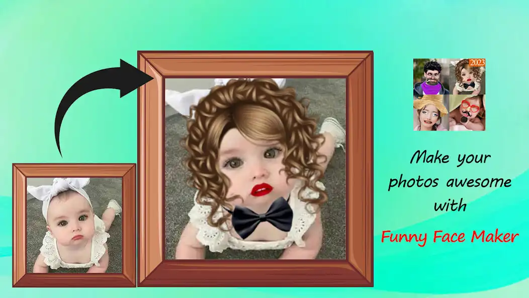 Play Funny Face Maker App as an online game Funny Face Maker App with UptoPlay